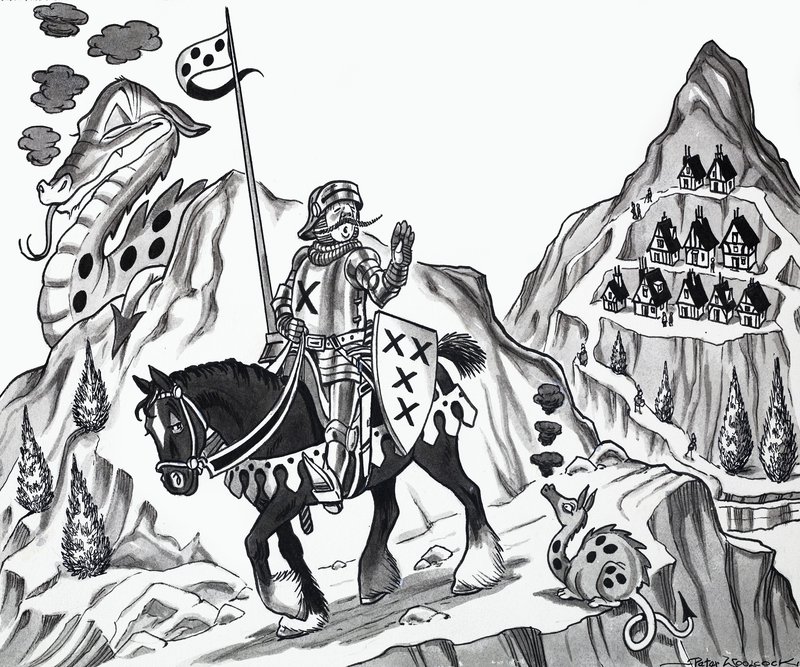 Illustration av barnvisor av English School