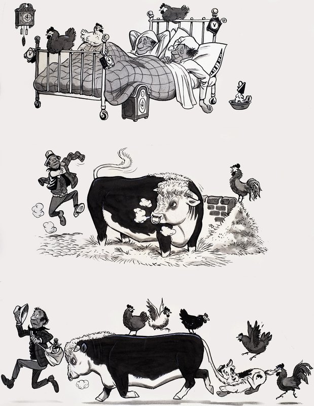 Nursery rim illustration av English School