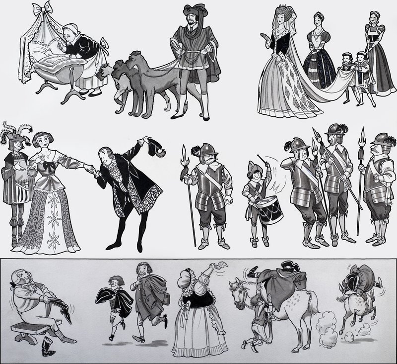 Nursery rim illustration av English School