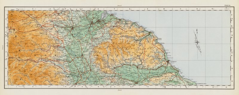 OS-karta av English School