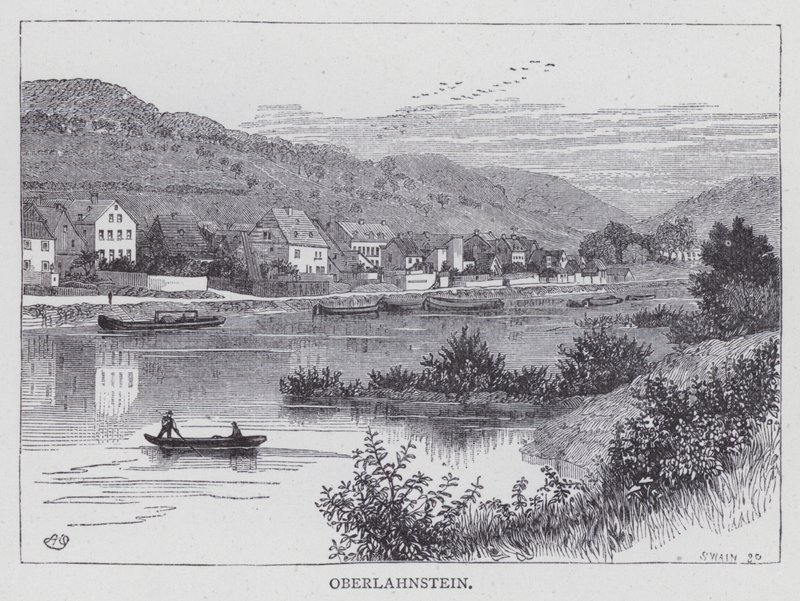 Oberlahnstein (gravyr) av English School