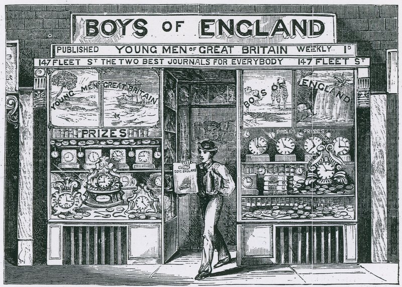 Offices of Edwin J Brett, utgivare av Boys of England av English School
