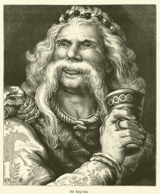 Old King Cole (gravyr) av English School