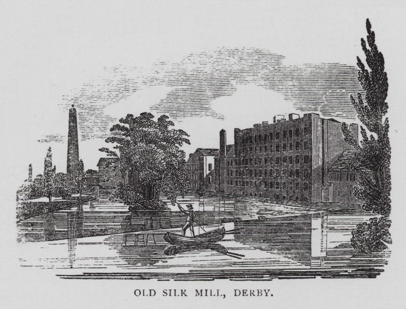 Old Silk Mill, Derby (gravyr) av English School