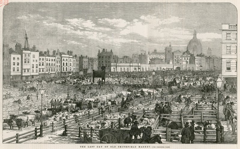 Old Smithfield Market av English School