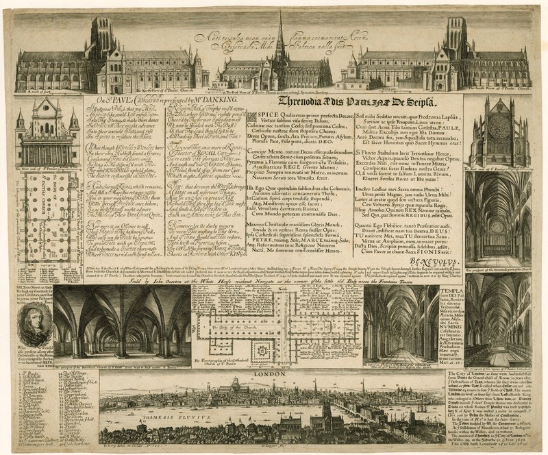 Gamla St Pauls katedral av English School