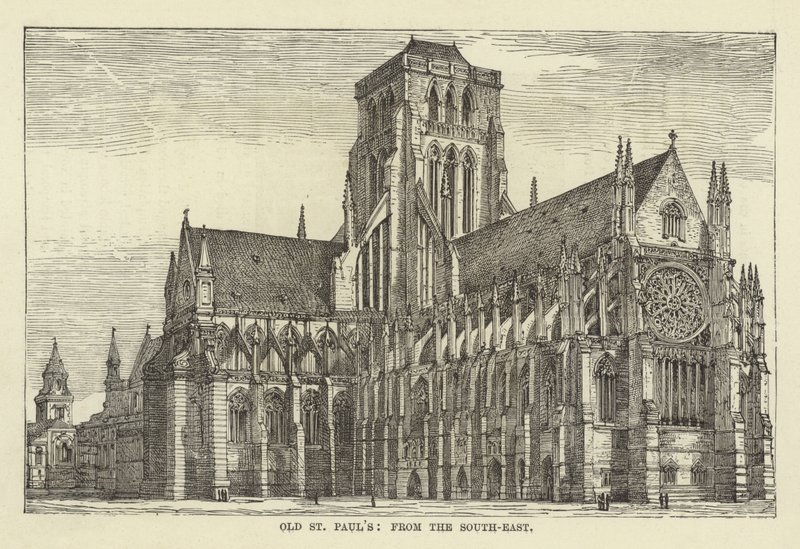 Old St Pauls, från sydost av English School