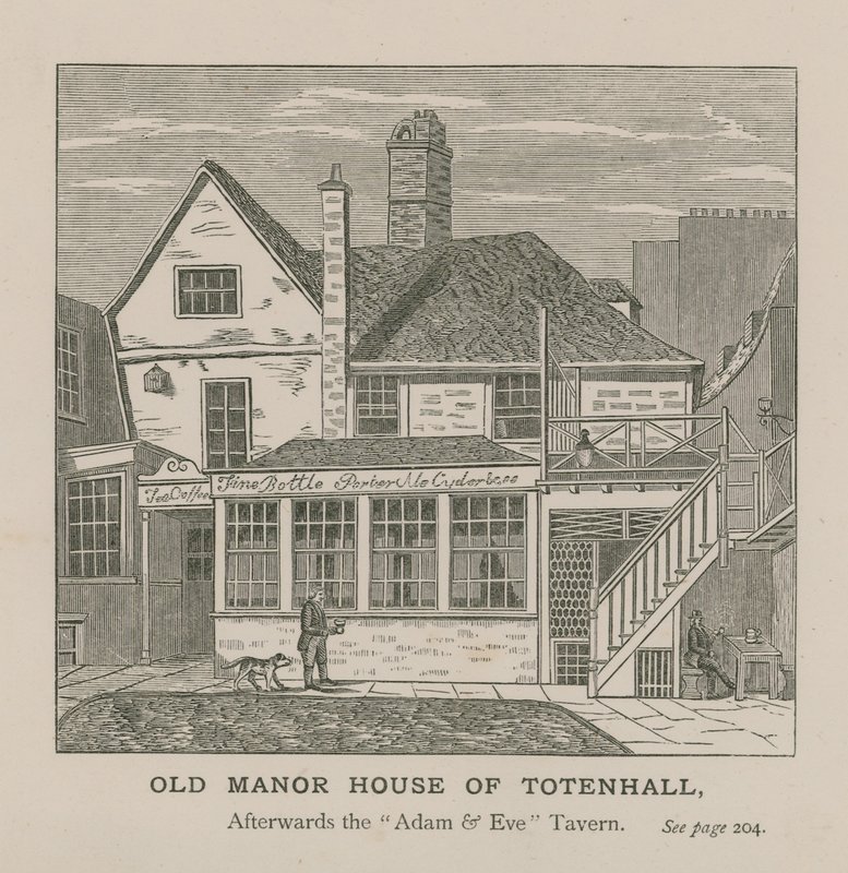 Totenhalls gamla herrgård av English School