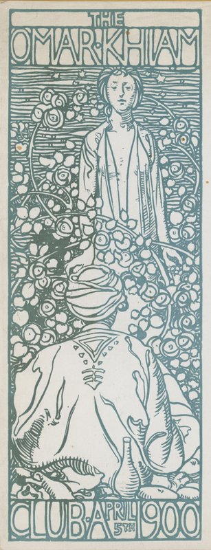 Omar Khayyam Club Dinner, 5 april 1900 av English School