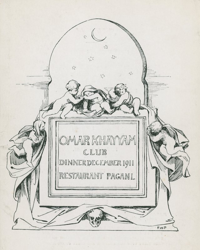 Min Khayyam Club Dinner, 19 december, så många hedniska restauranger av English School