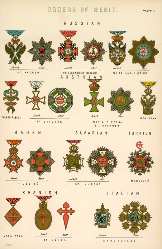 Order of Merit av English School