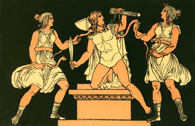 Orestes och furierna av English School