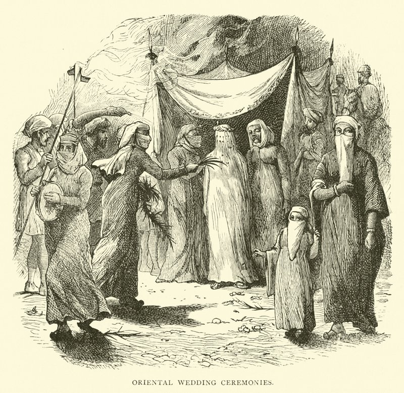 Orientaliska bröllopsceremonier av English School