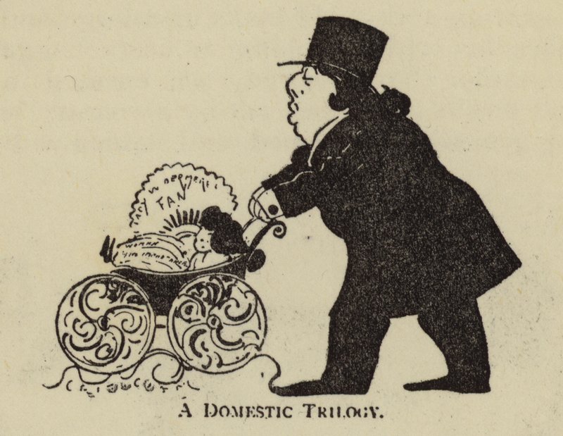 Oscar Wilde, irländsk dramatiker och poet (litho) av English School
