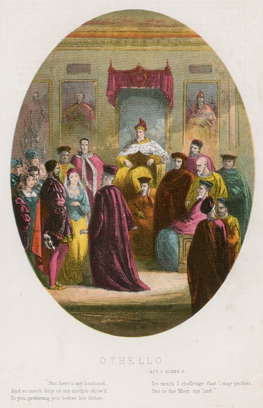 Othello, akt 1 scen iii av English School