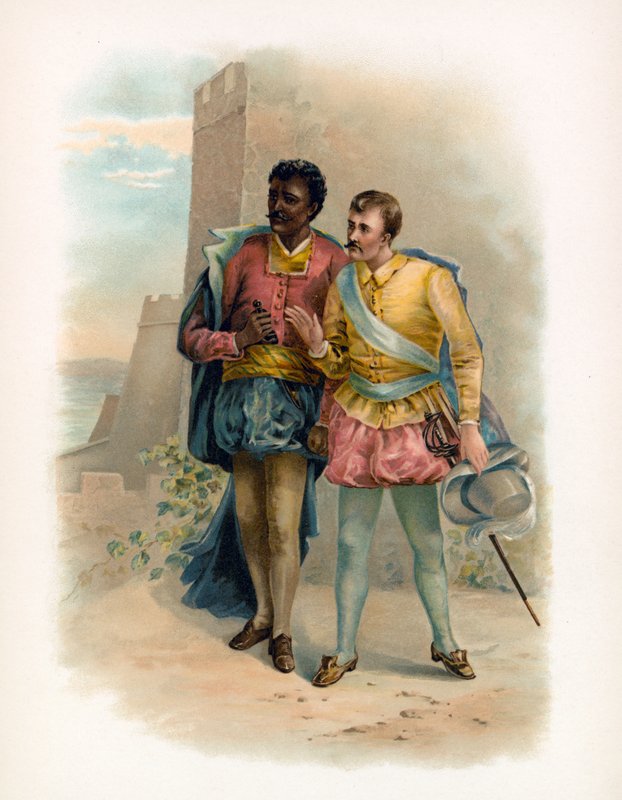 Othello och Iago av English School