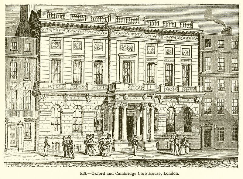Oxford och Cambridge Club House, London av English School