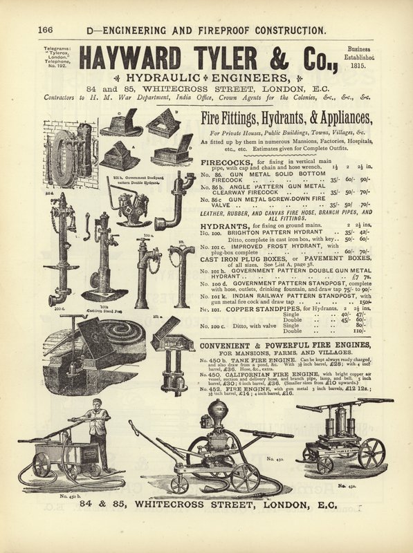 Sida från The Architects, Surveyors and Engineers Compendium 1892 av English School