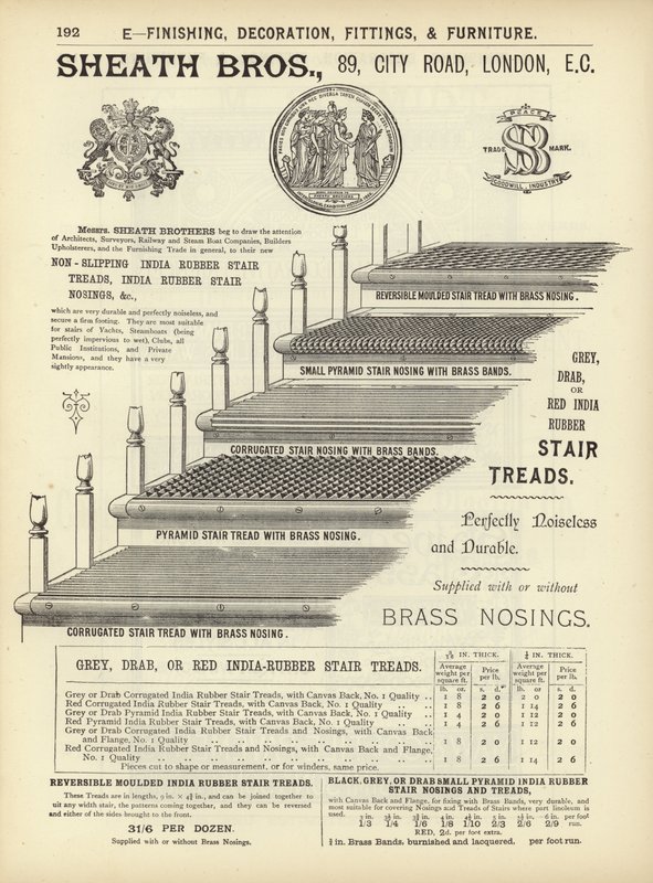 Sida från The Architects, Surveyors and Engineers Compendium 1892 av English School