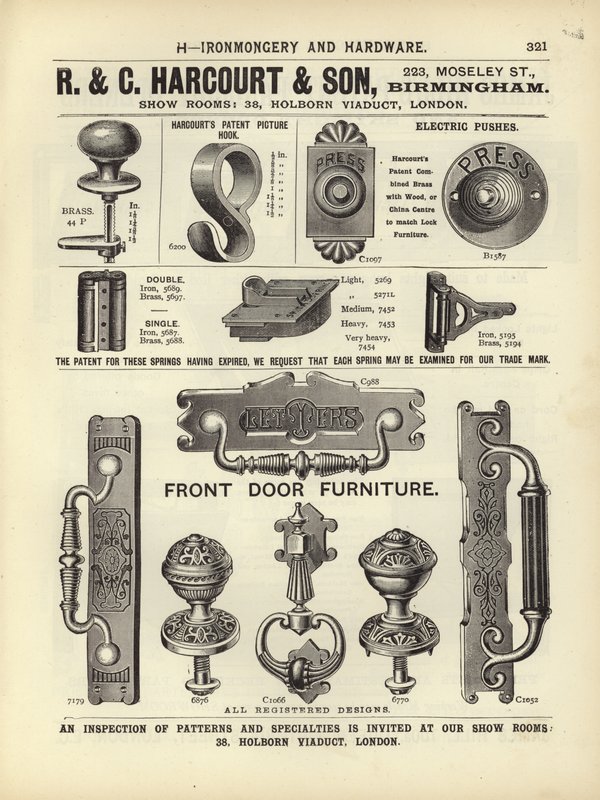 Sida från The Architects, Surveyors and Engineers Compendium 1892 av English School