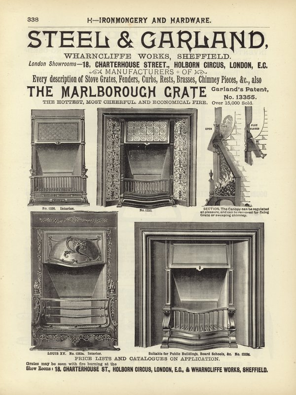 Sida från The Architects, Surveyors and Engineers Compendium 1892 av English School