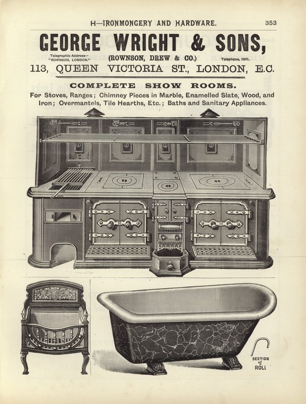 Sida från The Architects, Surveyors and Engineers Compendium 1892 av English School