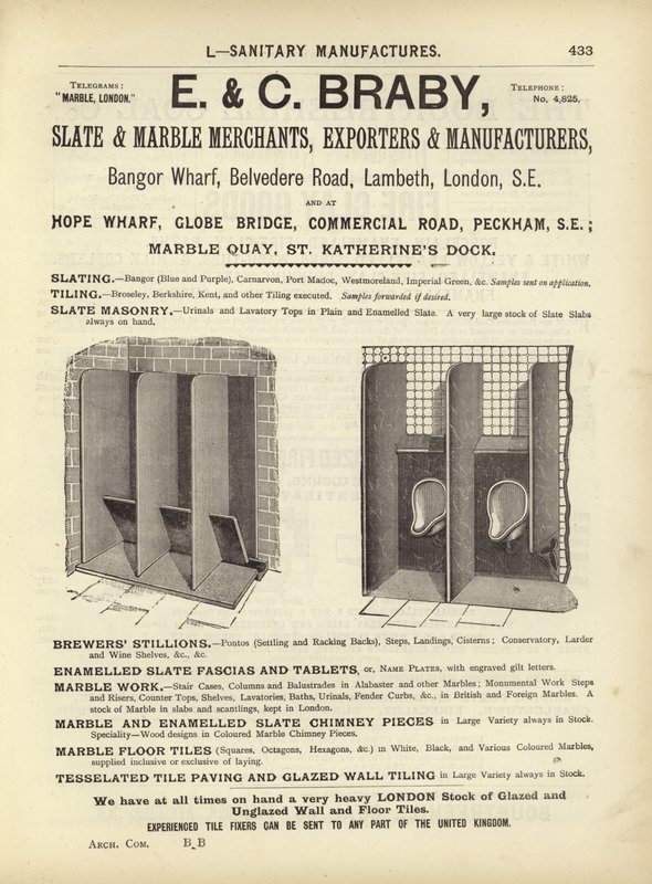 Sida från The Architects, Surveyors and Engineers Compendium 1892 av English School