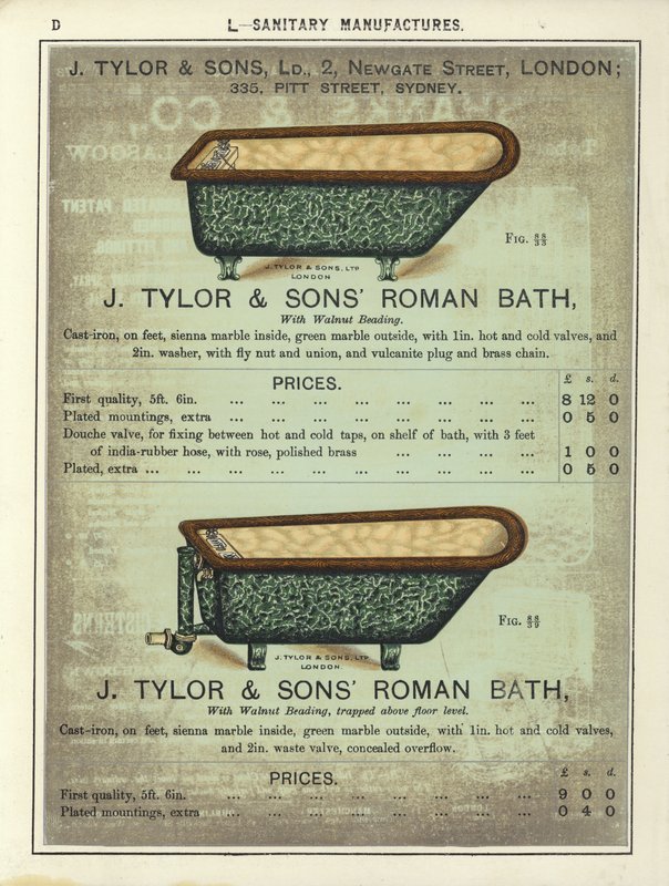 Sida från The Architects, Surveyors and Engineers Compendium 1892 av English School