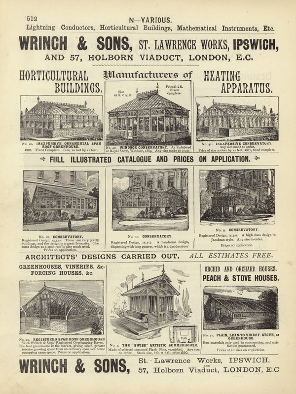 Sida från The Architects, Surveyors and Engineers Compendium 1892 av English School