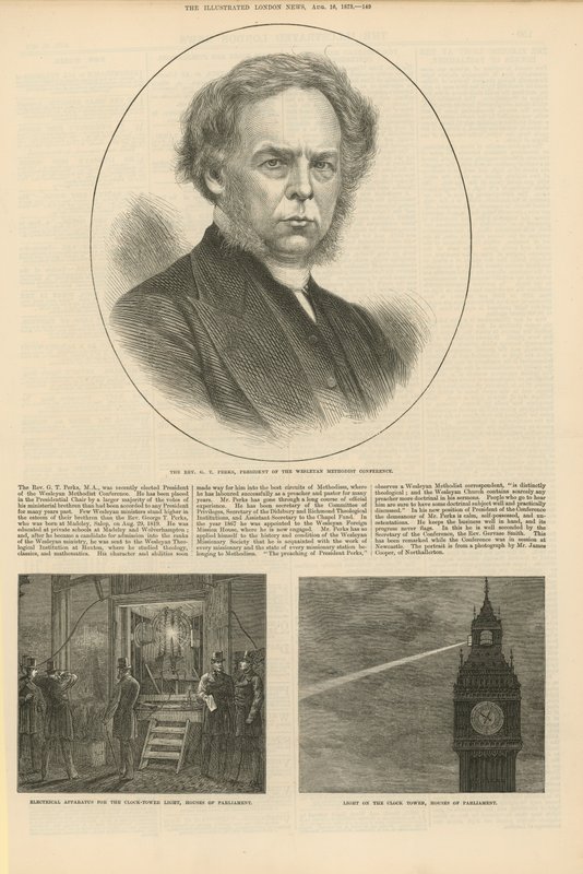Sida från Illustrated London News av English School