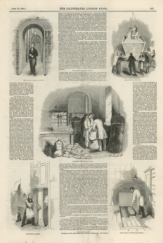 Sida från Illustrated London News av English School