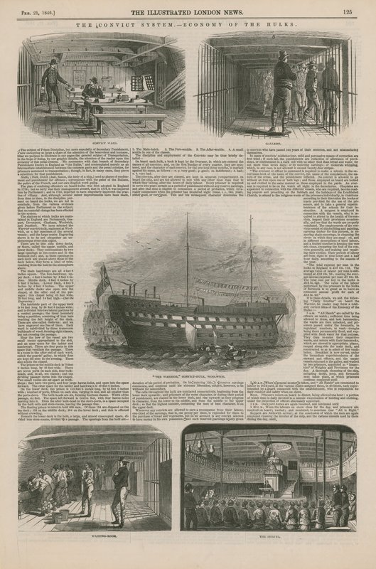 Sida från Illustrated London News av English School