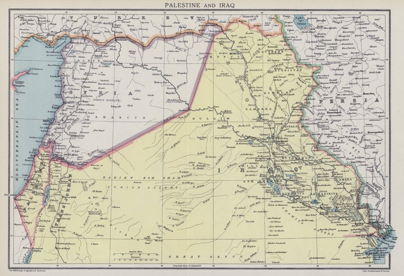 Palestina och Irak av English School
