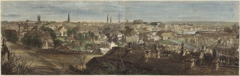 Panorama över Richmond av English School