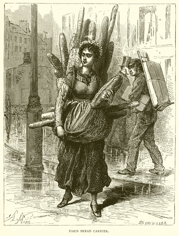 Paris brödbärare av English School