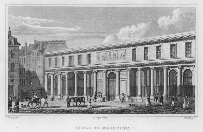 Paris, School of Medicine (gravyr) av English School