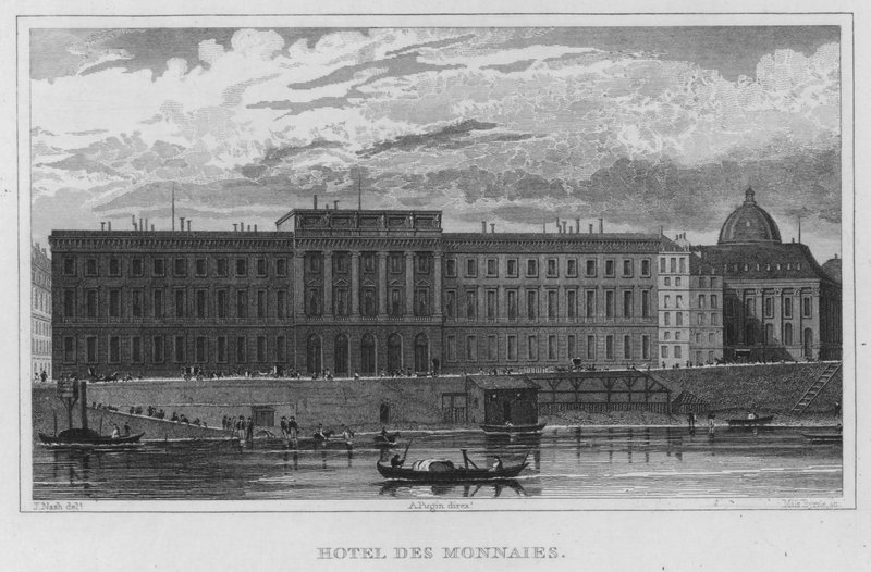 Paris, Hotel Des Monnaies (gravyr) av English School