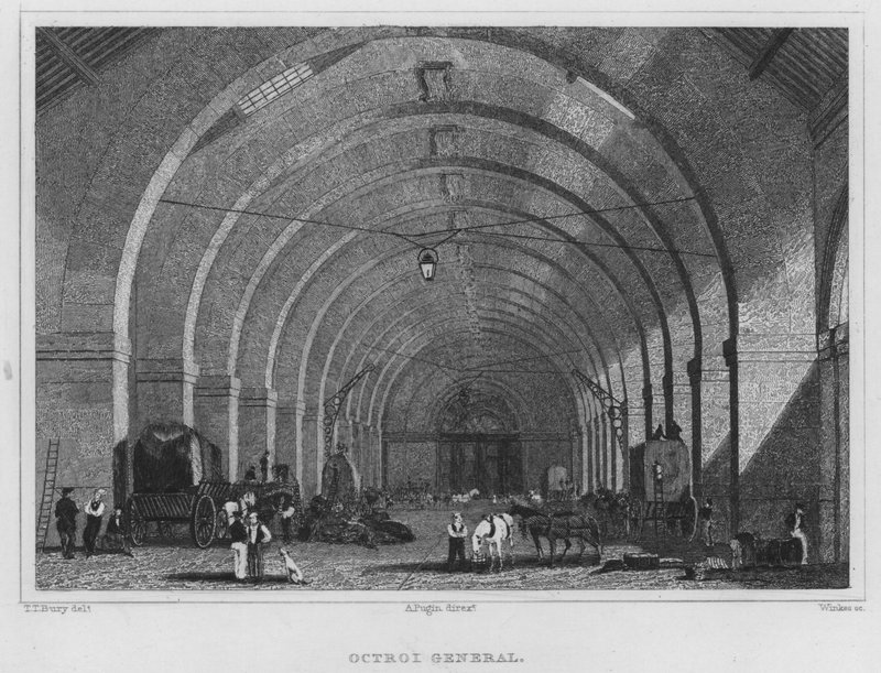 Paris, Octroi General (gravyr) av English School
