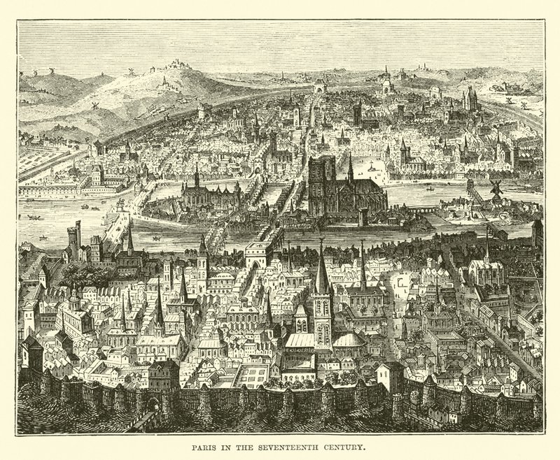 Paris på 1600-talet av English School