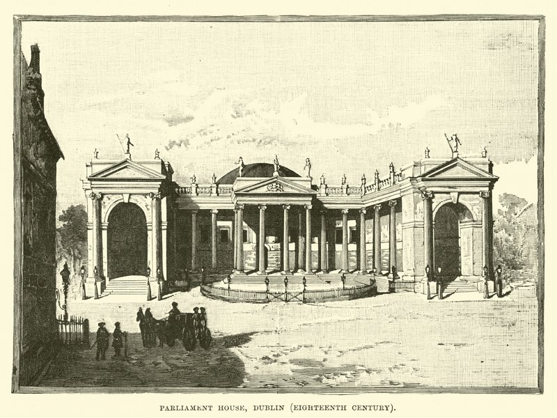 Parliament House, Dublin, 1700-talet av English School