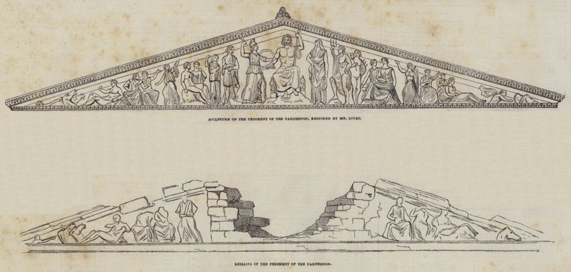 Parthenon (gravyr) av English School