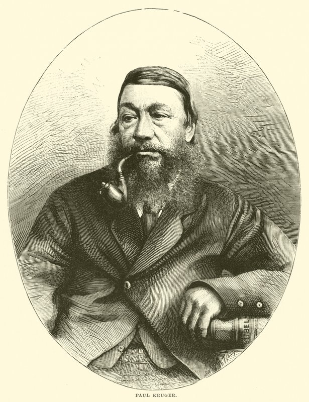 Paul Kruger (gravyr) av English School