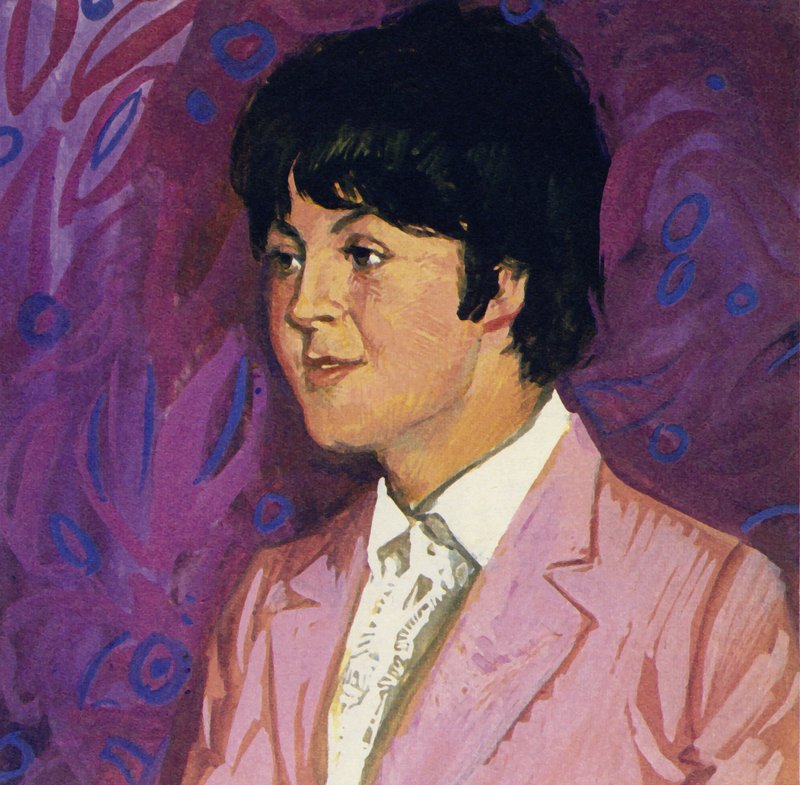Paul McCartney från The Beatles av English School