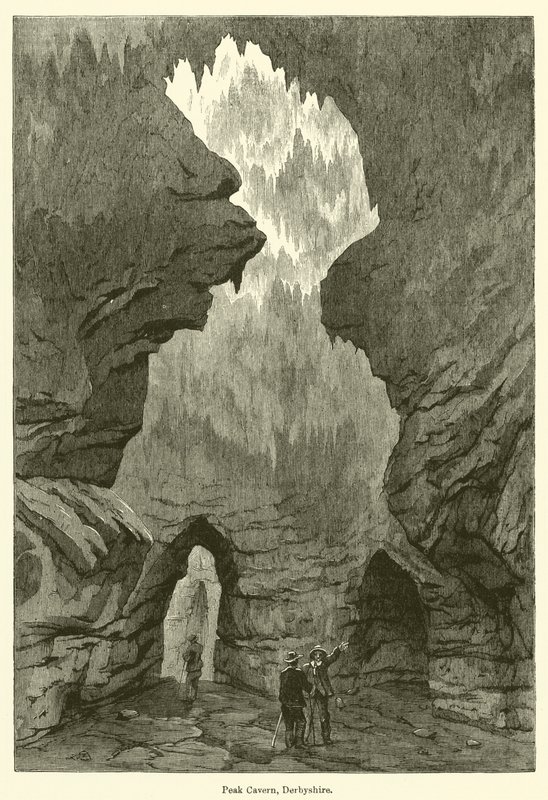 Peak Cavern, Derbyshire (gravyr) av English School
