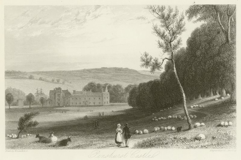 Penshurst slott av English School