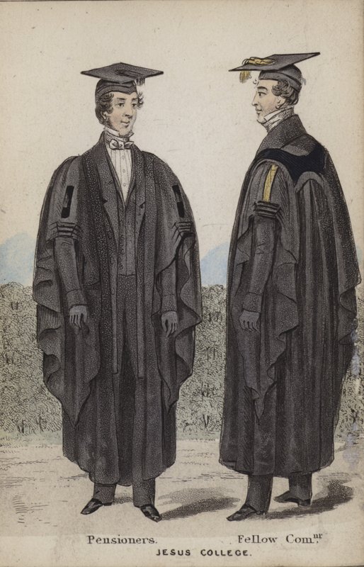 Pensionärer, Fellow Commoner, Jesus College av English School