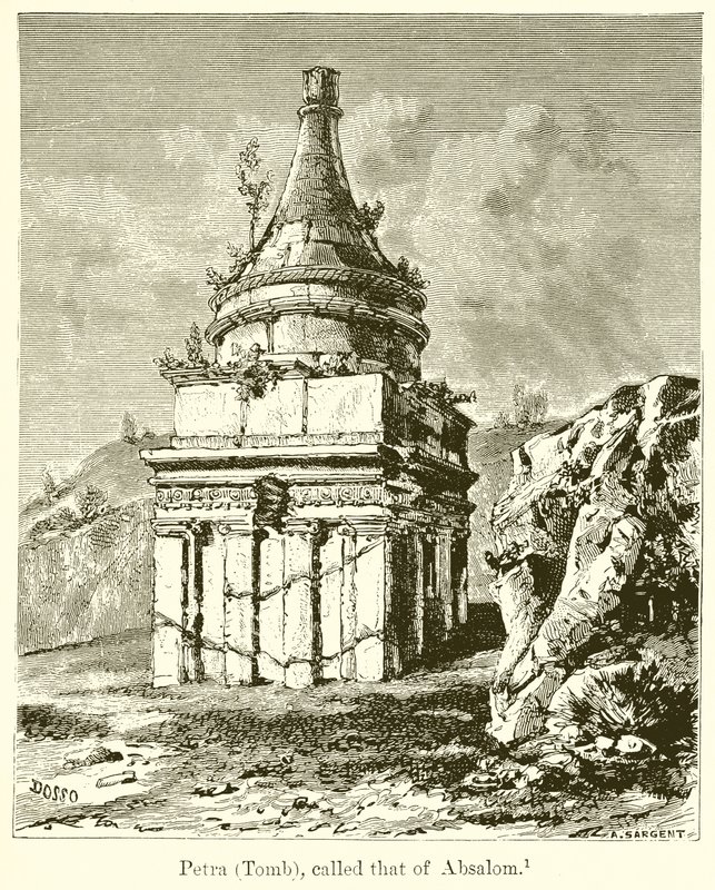 Petra (grav), kallad Absaloms av English School