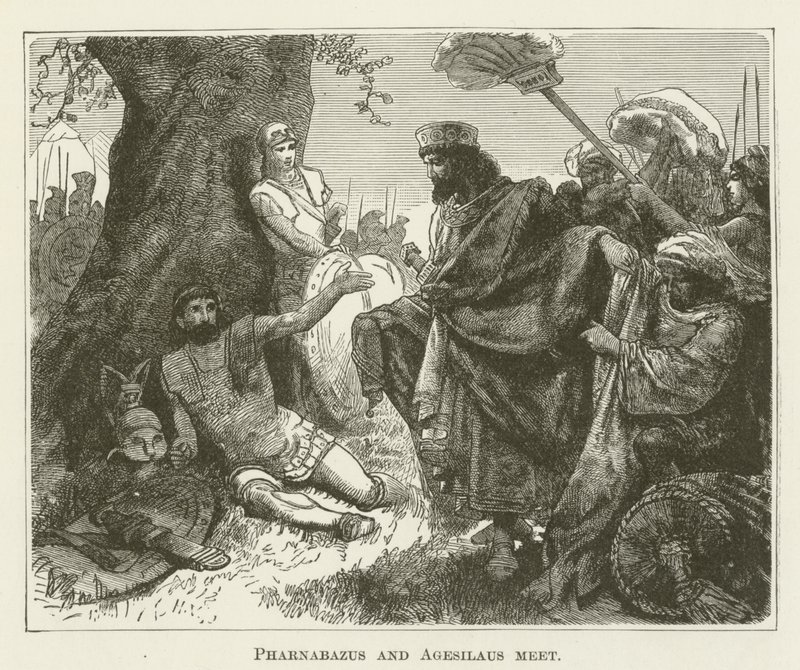 Pharnabazus och Agesilaus möts av English School