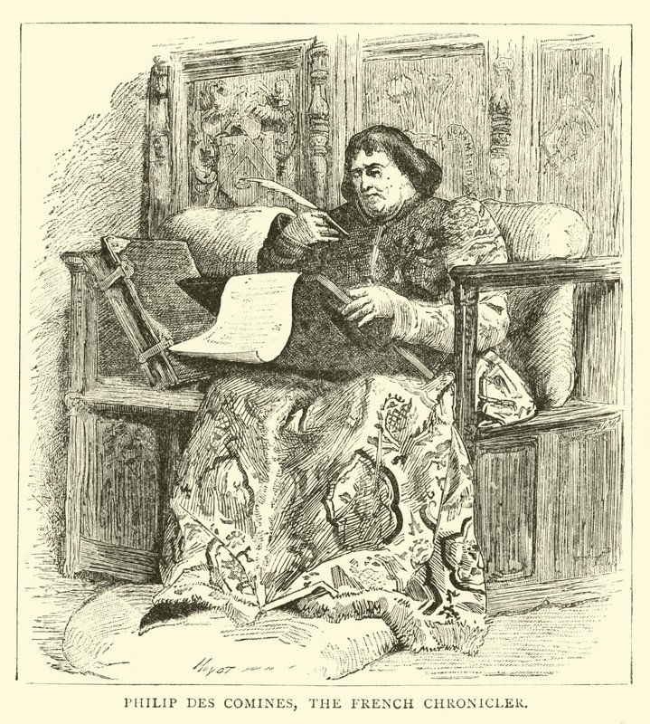 Philip des Comines, den franske krönikören av English School