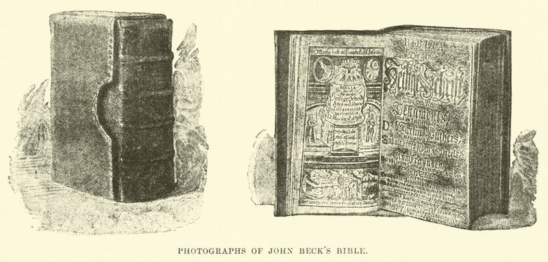 Fotografier av John Becks Bibel av English School